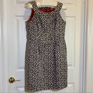 Robbie Bee Gray & White Sleeveless Dress Size 12